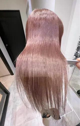 ロング カラー ヘアアレンジ 顔まわり職人🇰🇷 韓国ヘア/KAITOのヘアスタイル