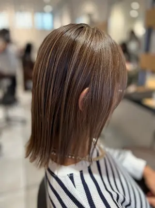 ミディアム カラー 大谷 真祈ｵｵﾀﾆ ﾏｻｷのヘアスタイル
