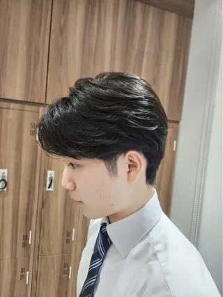 パーマ メンズ メンズ曲がる縮毛矯正 特化Ryoskeのヘアスタイル