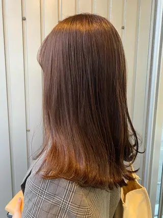 ロング 南 妃那のヘアスタイル
