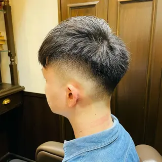 ショート メンズ premium barber表参道店所属・新田 梨乃のヘアスタイル