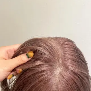 ミディアム カラー 🍊暖色×顔周り 🍊cocoroのヘアスタイル