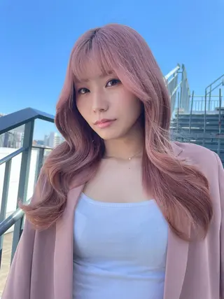 ロング カラー 🦖JIN HAIR DESIGN🦖のヘアスタイル