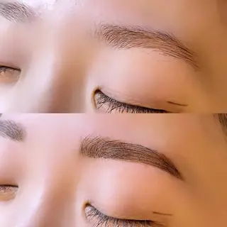 アイブロウ mika❤︎まつげ| 眉毛|束感【茅ヶ崎】のマツエク・マツパデザイン