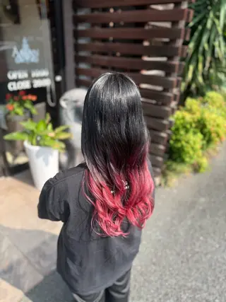 カラー 鈴木 美佑のヘアスタイル