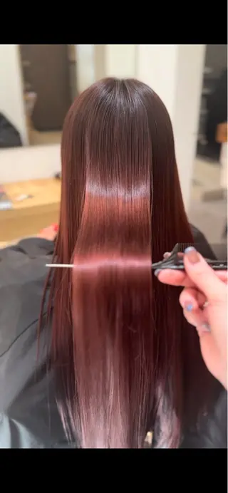ロング カラー un.所属・un. aiのヘアスタイル