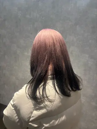 ミディアム カラー 🌐NATSUMI 🌐【寒色カラー】のヘアスタイル