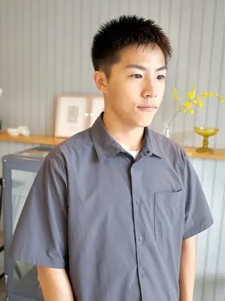 メンズ una所属・濱田 香澄のヘアスタイル