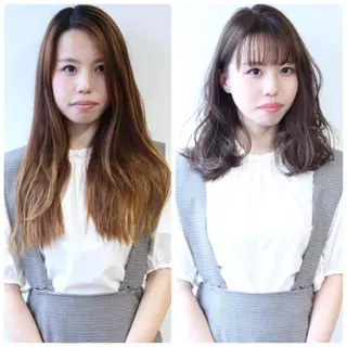 ミディアム Elsa エルサのヘアスタイル