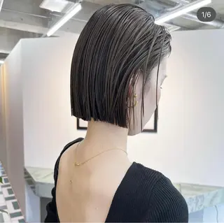 ショート カラー 伊藤 優里のヘアスタイル