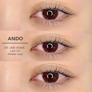 マツエク・マツパ ANDO HIKARIのヘアスタイル