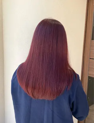 ロング 中山 遥のヘアスタイル
