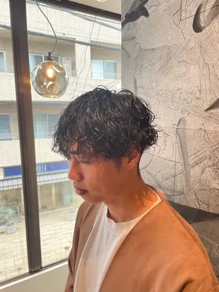 パーマ メンズ NATSUMI 🐻‍❄️🤍のヘアスタイル