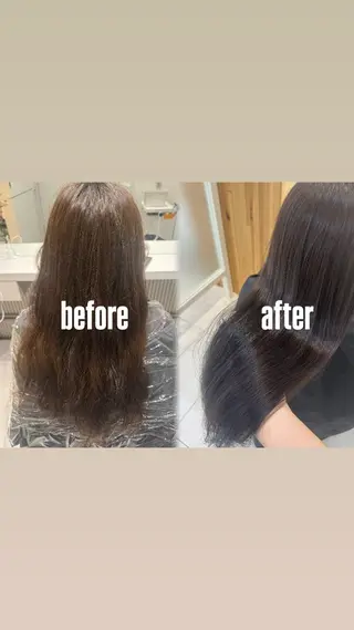 ロング ‎🤍透明感×ツヤ髪 / Saki‎🤍のヘアスタイル