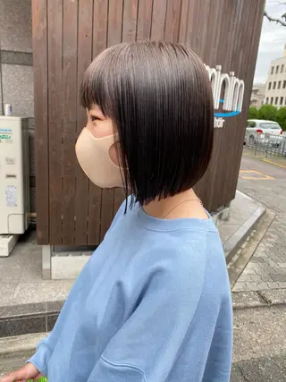 ミディアム イチカワ ミオ/ minim hairのヘアスタイル