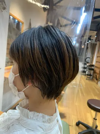 ショート ショート🌼パーマ 本間正子のヘアスタイル