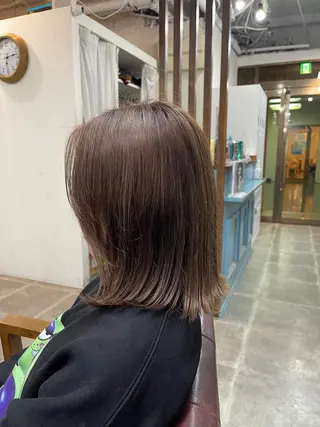 ミディアム カラー SOYON西大寺店所属・ダブルカラー/ 髪質改善💎安藤のヘアスタイル