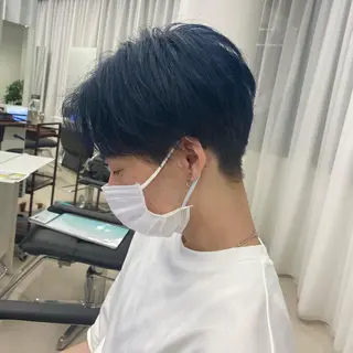 ショート CYAN by acoron .池袋所属・メンズパーマ職人 ユキハシのヘアスタイル