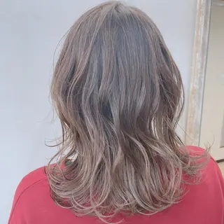 ミディアム カラー TOWA 野村　コウダイのヘアスタイル