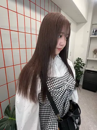ロング カラー PELE SAKAE airiのヘアスタイル