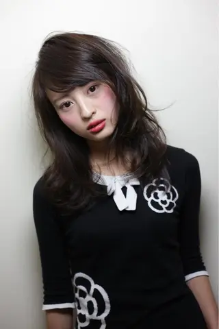 ミディアム カラー ReMix 新宿店所属・タジマ ヤスヒサのヘアスタイル