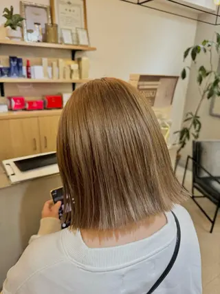 ミディアム 加藤 優眞のヘアスタイル