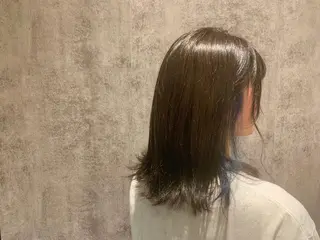 ミディアム カラー ヘアアレンジ 【neo.】 Mahoのヘアスタイル