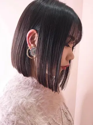 ショート カラー Moana by HEADLIGHT 武蔵小杉店 【モアナ バイ ヘッドライト】所属・大森 勝馬のヘアスタイル