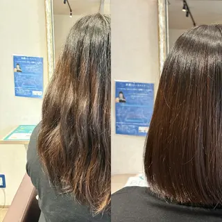 ミディアム lampsi  hair所属・宇田津 文那のヘアスタイル