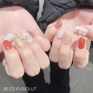 ネイル ☁️BLITZ 🎀笠原雪音🎀のネイルデザイン