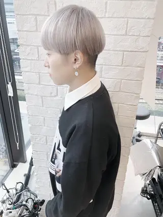 ショート カラー OTAKU HAIR STUDIO所属・shin✨今月注目✨ スタイリスト（急募）のヘアスタイル