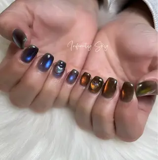 ネイル infinity skyのネイルデザイン