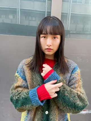 セミロング 🌼U24 ヘアデザインラボのヘアスタイル