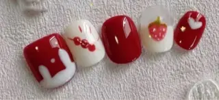 ネイル H3 Nail Tsuki🦋💙のネイルデザイン