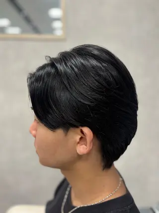 ショート メンズ メンズ特化韓国風 パーマスタイル/りんのヘアスタイル