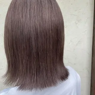 ミディアム しもかわ かほのヘアスタイル