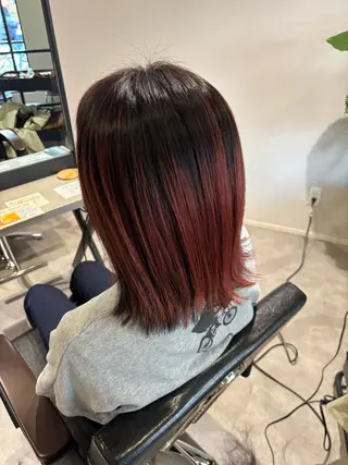 ミディアム 長尾ゆりの/ボブ/ ベージュ/ハイトーンのヘアスタイル