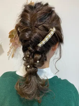 ヘアアレンジ 長井 麻帆のヘアスタイル