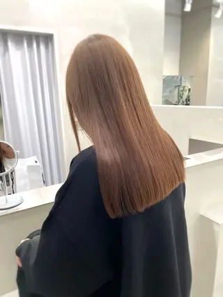 セミロング カラー the path shogo🌻のヘアスタイル