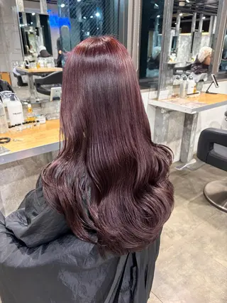 カラー 🥀艶髪/垢抜け/ 暖色ヘア Yuu🥀のヘアスタイル