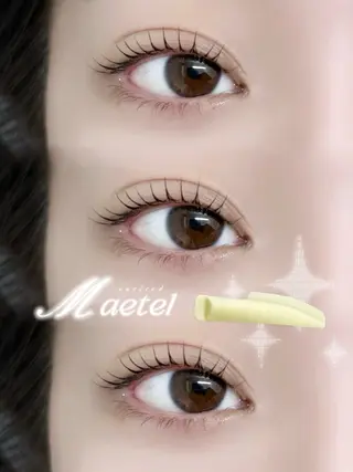 マツエク・マツパ une fleur JURI🤍渋谷のマツエク・マツパデザイン