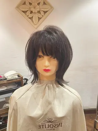 ミディアム stylist YUTOのヘアスタイル