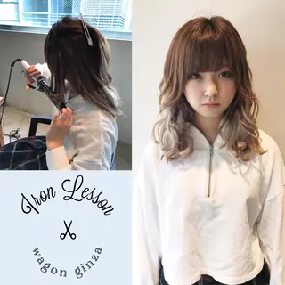 ヘアアレンジ SALOWIN銀座VORT所属・小林 佳祐のヘアスタイル