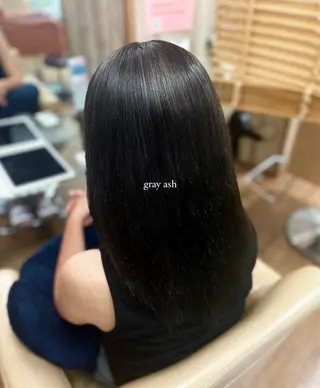 カラー 艶盛れ透明感カラー/ kanna🖤のヘアスタイル