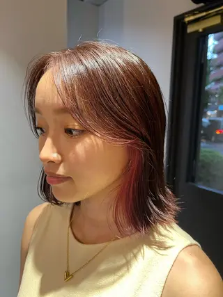 ミディアム カラー ROCCO east MIYOのヘアスタイル