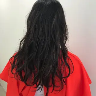 セミロング カラー 店長 大方康暉のヘアスタイル