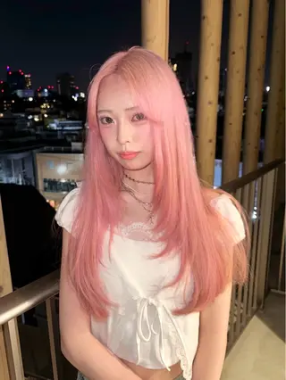 ロング MONIQA原宿所属・24時間受付🌈ブリ ーチ特化RYUTOのヘアスタイル