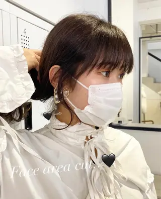 ロング 🐈‍⬛韓国ヘア カノン♥️のヘアスタイル