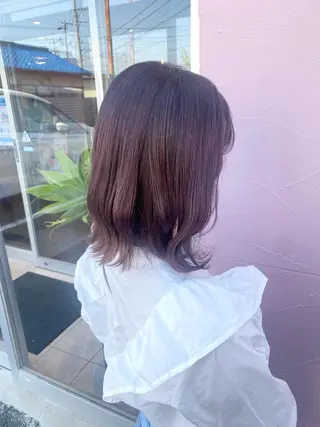 カラー れいな🌼 ボブ･艶カラー🌼のヘアスタイル
