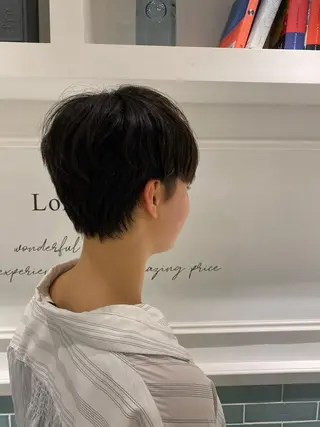 ショート 髪質改善ショート/ ボブたんの翔太のヘアスタイル